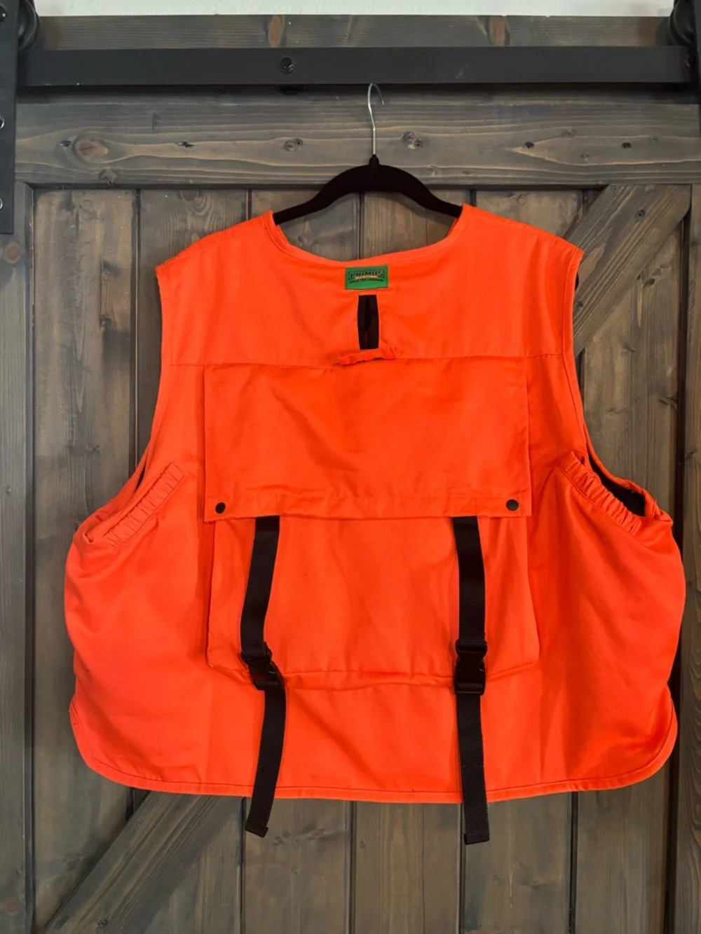Primos Blaze Orange premium Hunting Vest with Multiple Pockets - Medium - Picture 2 of 3